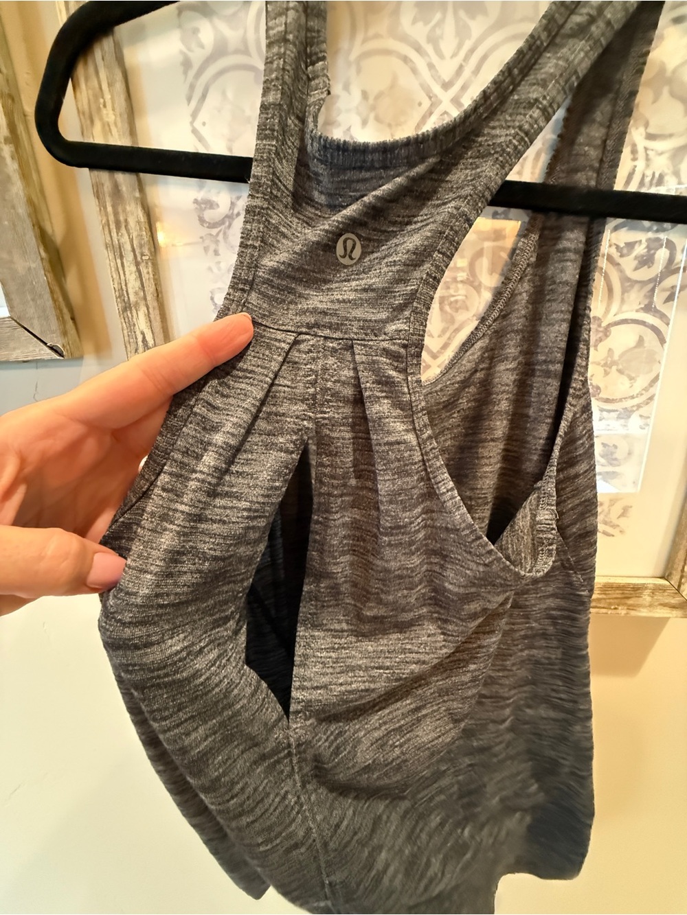 Lululemon Racerback Tank Top - Gray - Picture 3 of 3